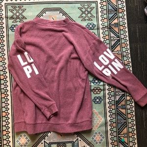 PINK loose crew neck!